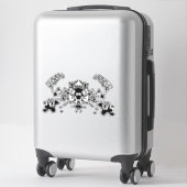 Sticker Crabe malin 3 (Sur valise)