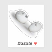 Sticker Cracked Egg and a Wink (Feuille)