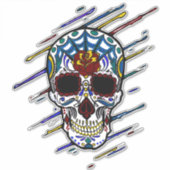 Sticker crâne (Devant)