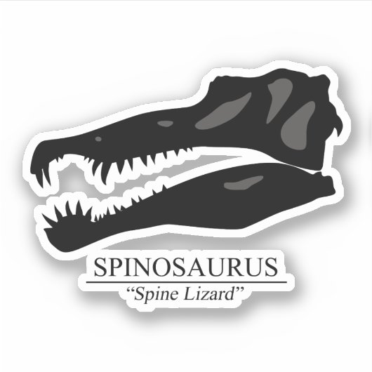 Sticker Crâne de spinosaurus (Devant)