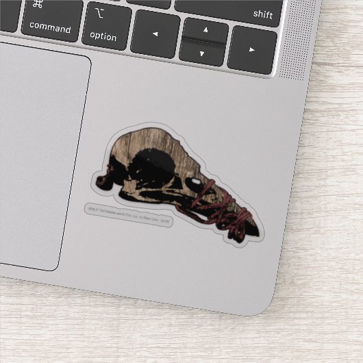Sticker Crâne d'oiseaux (Détail)