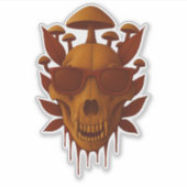 Sticker Crâne du champignon Werewolf (Devant)