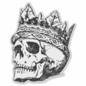 Sticker Crâne royal (Devant)