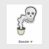 Sticker crânien (Feuille)