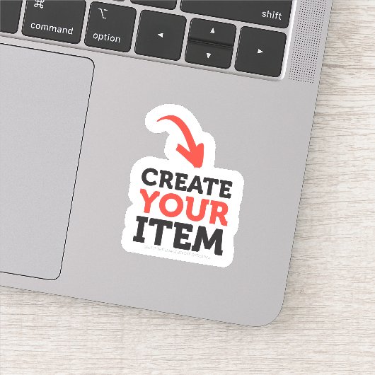 Sticker CREATE-YOUR-OUR do-it-yourself Téléchargez votre c (Détail)