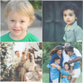 Sticker Create Your Own 4 Photo Collage (Recto)