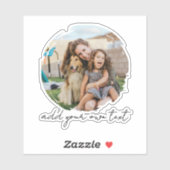 Sticker Create Your Own Photo (Feuille)