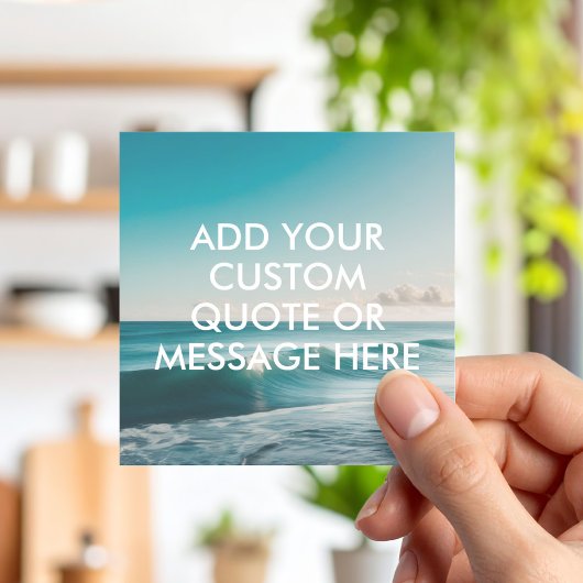 Sticker Create Your Own Quote