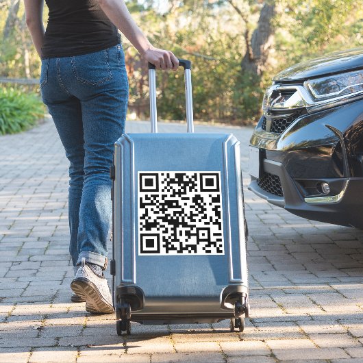 Sticker Création instantanée de code QR (en entrant votre  (Valise Insitu)