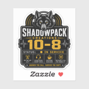 Sticker Créations ShadowPack 10-8 (En service)