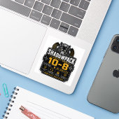 Sticker Créations ShadowPack 10-8 (En service) (Ordinateur portable avec iPhone)