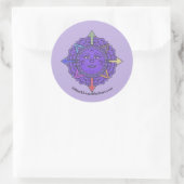 Sticker Creative Cat Mandala (Sac)