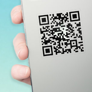 Sticker CRÉER INSTANTANÉMENT UN Code QR analysable trans