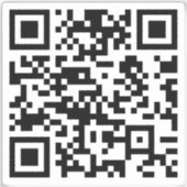 Sticker CRÉER INSTANTANÉMENT UN Code QR analysable | trans (Recto)