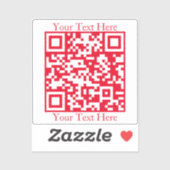 Sticker Créer instantanément un code QR avec n'importe que (Feuille)