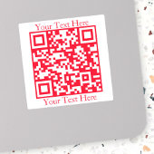 Sticker Créer instantanément un code QR avec n'importe que
