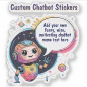 Sticker Créer Talking Chatbot mèmes Modèles de dessin (Devant)