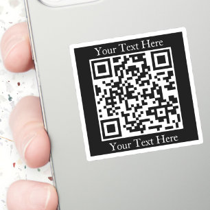 Sticker Créez instantanément un code QR avec n'importe que