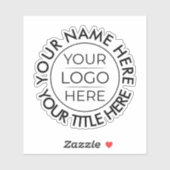 Sticker Créez le vôtre (Feuille)