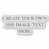 Sticker Créez vos propres  (Devant)