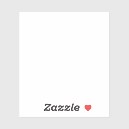 Sticker Créez votre propre (Feuille)