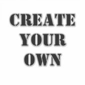 Sticker Créez votre propre (Devant)