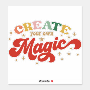 Sticker Créez votre propre chevalet de puissance magique G