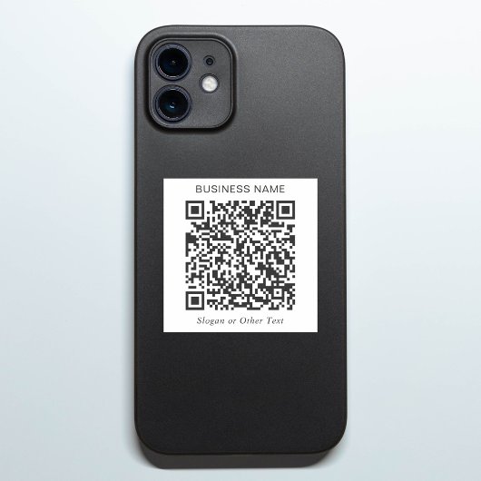 Sticker Créez votre propre code QR promotionnel