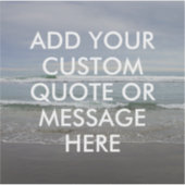 Sticker Créez votre propre devis (Devant)