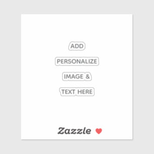 Sticker Créez Votre Propre Personnalisation