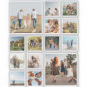 Sticker Créez votre propre photo (Devant)