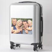 Sticker Créez votre propre photo (Sur valise)