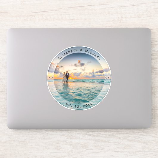 Sticker Créez votre propre photo Mariage de mauvaises herb (Ordinateur)