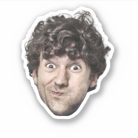 Sticker Créez Votre Propre Photo Personnalisée (Devant)