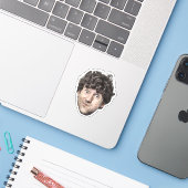 Sticker Créez Votre Propre Photo Personnalisée (Ordinateur portable avec iPhone)