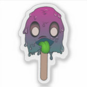 Sticker Crème de glace nocive, Monstre de crème glacée (Devant)