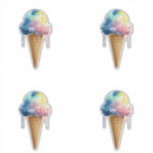 Sticker Crème Glacée (Devant)