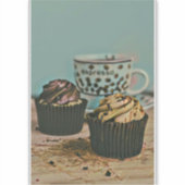 Sticker Crème glacée au chocolat (Devant)