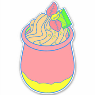 Sticker Crème Glacée Sorbet