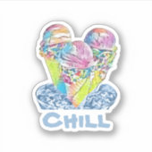Sticker crème glglace (Devant)