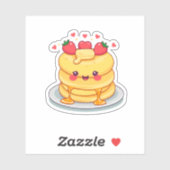 Sticker Crêpes heureuses (Feuille)