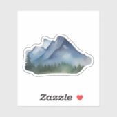 Sticker Crépuscule sur Fir Ridge (Feuille)