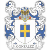 Sticker Crest de Gonzalez (Devant)
