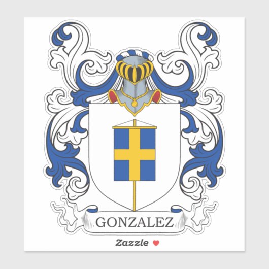 Sticker Crest de Gonzalez (Feuille)