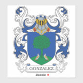 Sticker Crest de Gonzalez (Feuille)