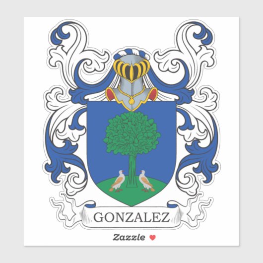Sticker Crest de Gonzalez (Feuille)