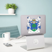 Sticker Crest de Gonzalez (Ordinateur portable sur le bureau)
