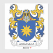 Sticker Crest de Gonzalez (Feuille)