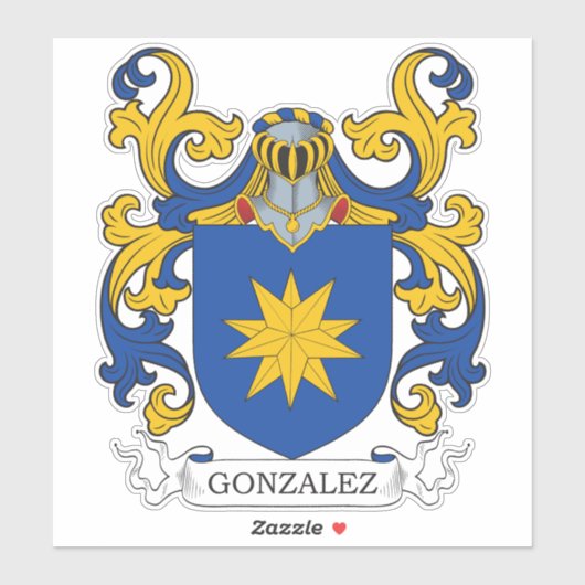 Sticker Crest de Gonzalez (Feuille)