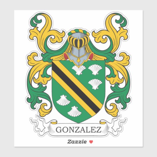 Sticker Crest de Gonzalez (Feuille)